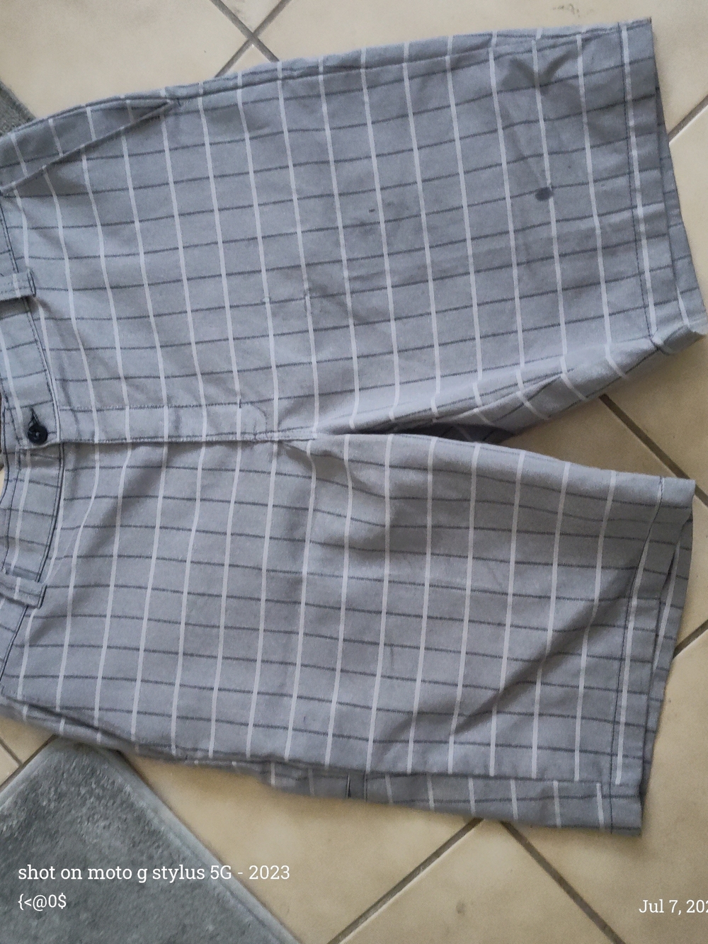 Dickies Gray Plaid Men’s Shorts